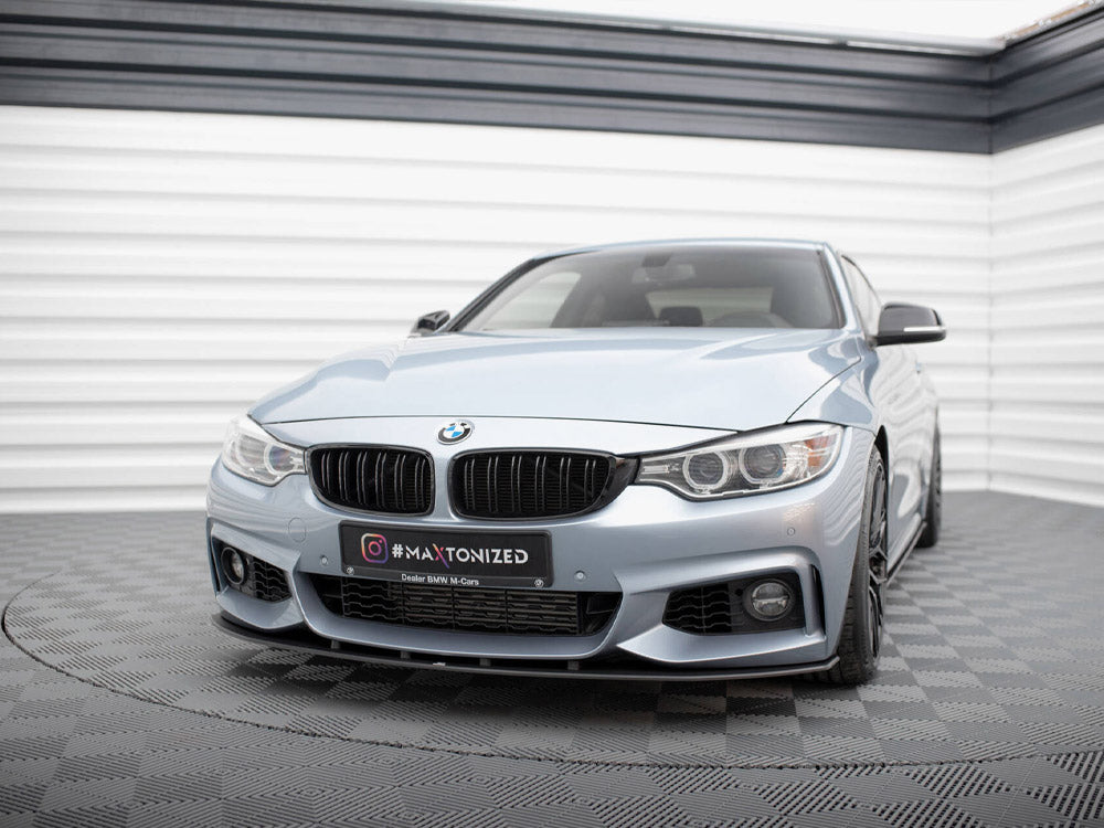 Street PRO Front Splitter - BMW 4 Series (Coupe / Gran Coupe / Cabrio M-Pack F32 / F36 / F33)
