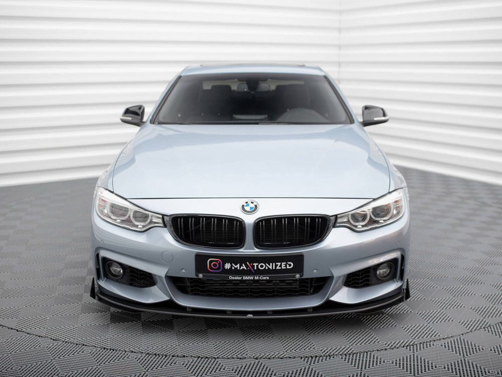 Street PRO Front Splitter + Flaps - BMW 4 Series (Coupe / Gran Coupe / Cabrio M-Pack F32 / F36 / F33)