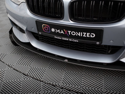 Street PRO Front Splitter + Flaps - BMW 4 Series (Coupe / Gran Coupe / Cabrio M-Pack F32 / F36 / F33)