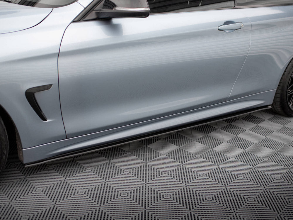 Street PRO Side Skirts Diffusers - BMW 4 Series (Coupe / Gran Coupe / Cabrio M-Pack F32 / F36 / F33)