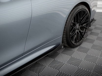 Street PRO Side Skirts Diffusers + Flaps - BMW 4 Series (Coupe / Gran Coupe / Cabrio M-Pack F32 / F36 / F33)