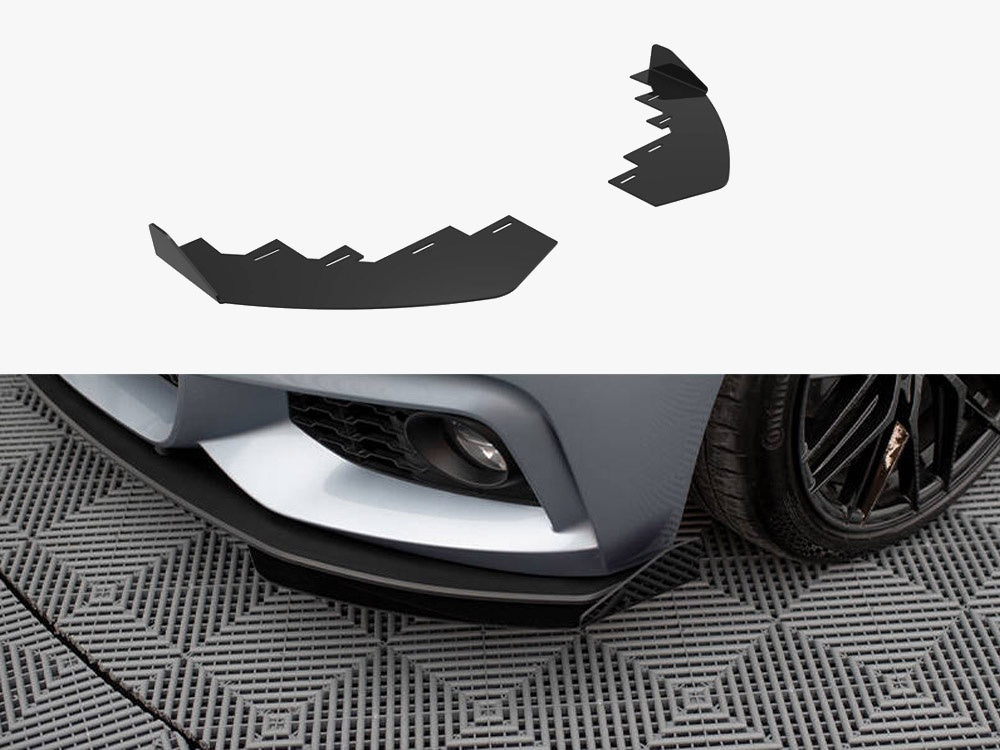 Front Flaps - BMW 4 Series (Coupe / Gran Coupe / Cabrio M-Pack F32 / F36 / F33)