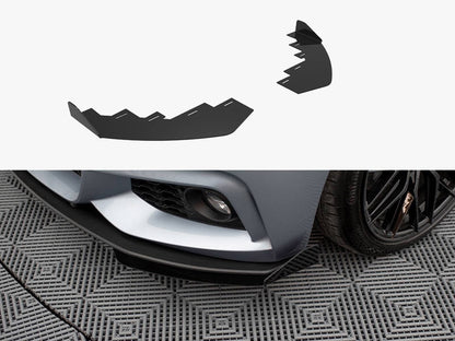 Front Flaps - BMW 4 Series (Coupe / Gran Coupe / Cabrio M-Pack F32 / F36 / F33)