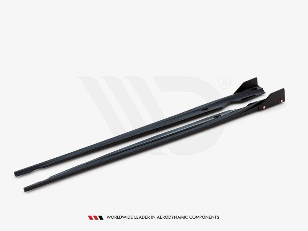 Side Skirts Diffusers V.2 + Flaps - Volkswagen Scirocco R Mk3