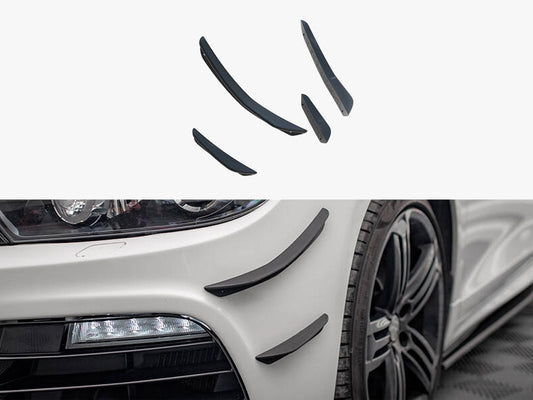 Front Bumper Wings (Canards) - Volkswagen Scirocco R Mk3