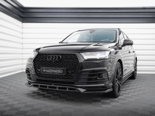 Front Splitter V.2 - Audi SQ7 / Q7 S Line Mk2