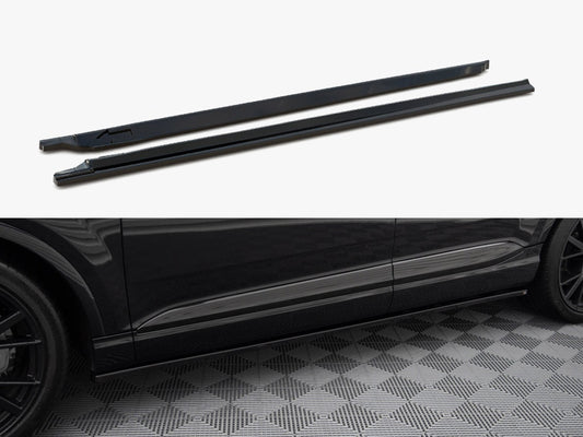 Side Skirts Diffusers V.2 - Audi SQ7 / Q7 S Line Mk2