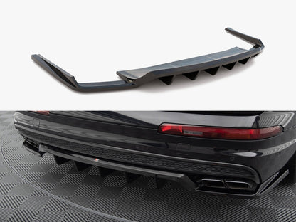 Central Rear Splitter (Vertical Bars) - Audi SQ7 Mk2