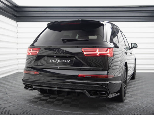 Central Rear Splitter (Vertical Bars) - Audi SQ7 Mk2