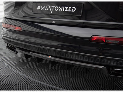 Central Rear Splitter (Vertical Bars) - Audi SQ7 Mk2