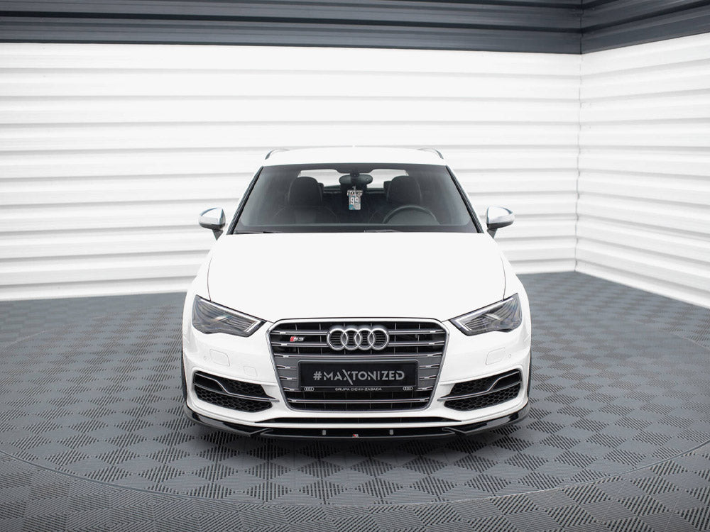 Front Splitter V.2 - Audi S3 / A3 S Line Sportback / Hatchback 8V