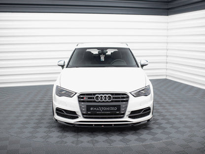Front Splitter V.2 - Audi S3 / A3 S Line Sportback / Hatchback 8V