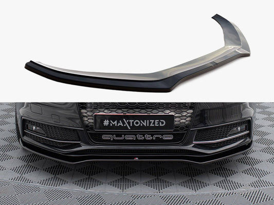Front Splitter V.2 - Audi S4 / A4 S Line B8 FL