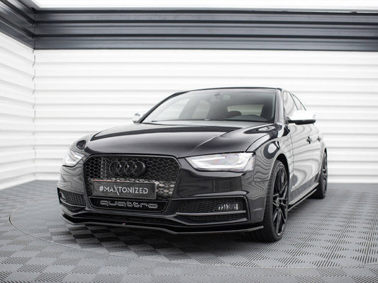 Front Splitter V.2 - Audi S4 / A4 S Line B8 FL