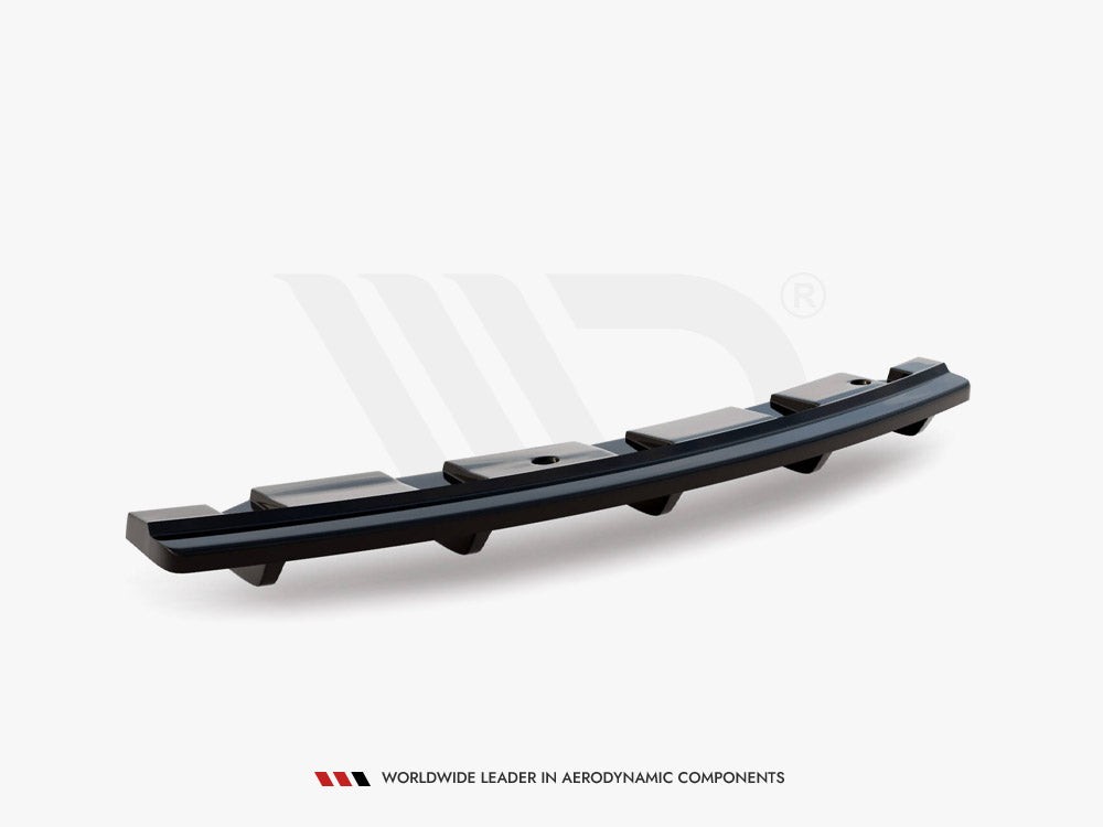 Central Rear Splitter (Vertical Bars) - BMW 5 Series F11 (M-Pack)
