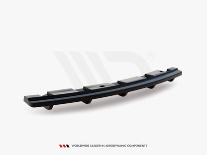 Central Rear Splitter (Vertical Bars) - BMW 5 Series F11 (M-Pack)