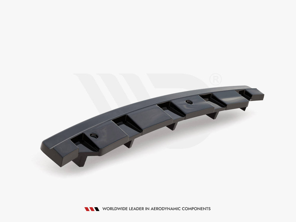 Central Rear Splitter (Vertical Bars) - BMW 5 Series F11 (M-Pack)