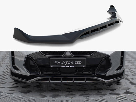 Front Splitter V2 - BMW X6 (M-Pack G06 Facelift)