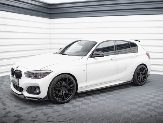 Side Skirts Diffusers V.3 CSL Look - BMW 1 Series (M-Pack / M140i F20 Facelift)