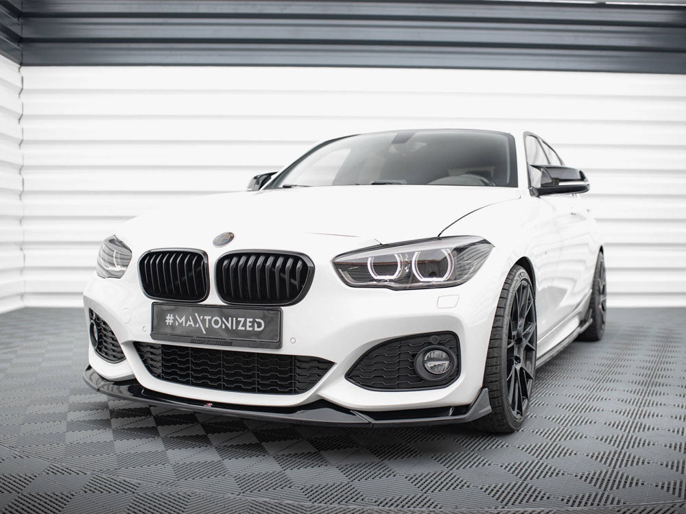 Front Splitter V.4 CSL Look - BMW 1 Series (M-Pack / M140i F20 Facelift)