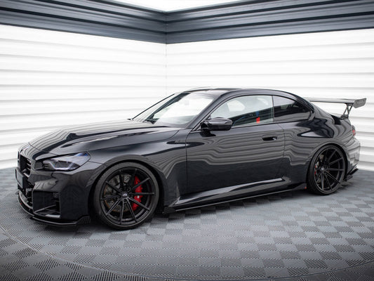 Street PRO Side Skirts Diffusers V1 + Flaps - BMW M2 G87