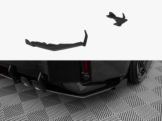 Street Pro Rear Side Splitters V1 + Flaps - BMW M2 G87