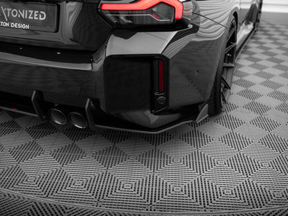 Street Pro Rear Side Splitters V2 - BMW M2 G87