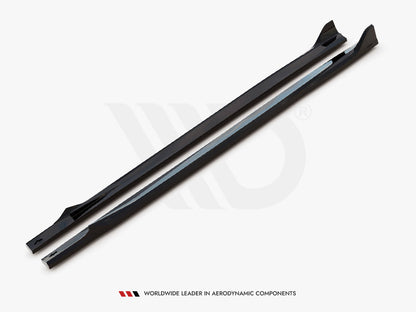 Side Skirts Diffusers V2 - BMW X6 (M-Pack G06 Facelift)