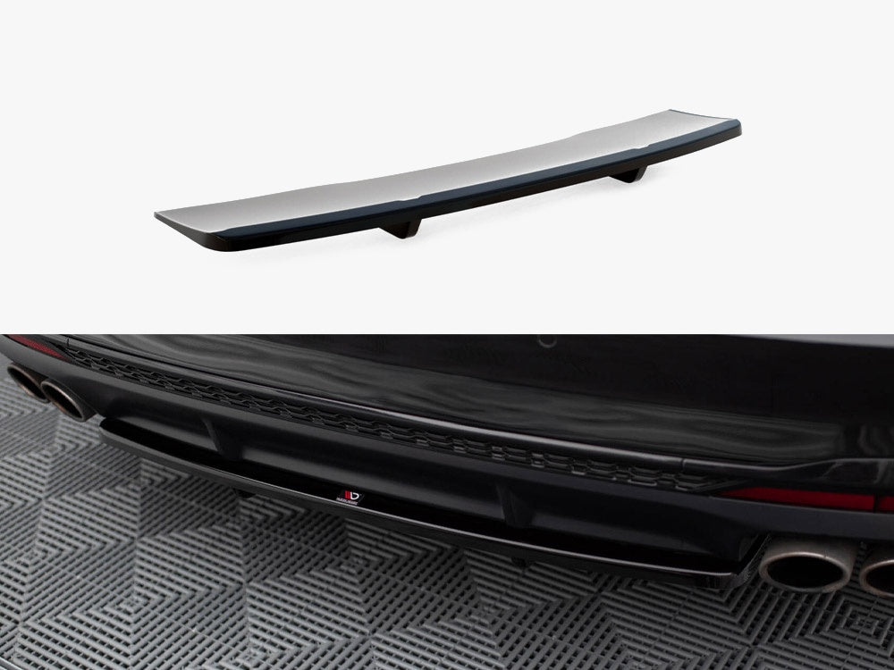 Central Rear Splitter (Vertical Bars) - Audi S4 B9 Facelift