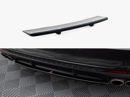 Central Rear Splitter (Vertical Bars) - Audi S4 B9 Facelift
