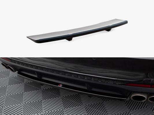 Central Rear Splitter (Vertical Bars) - Audi S4 B9 Facelift