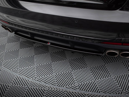 Central Rear Splitter (Vertical Bars) - Audi S4 B9 Facelift