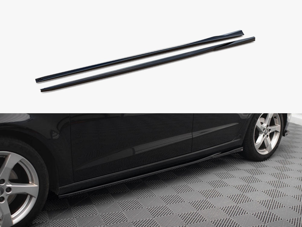 Side Skirts Diffusers - Audi A3 Sportback 8V Facelift