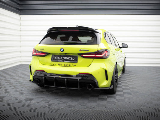 Street Pro Rear Side Splitters V1 + Flaps V1 - BMW 1 Series F40 (M-Pack / M135i)