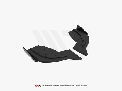 Street Pro Rear Side Splitters V2 + Flaps V2 - BMW 1 Series F40 (M-Pack / M135i)