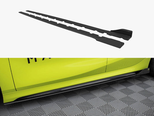 Street PRO Side Skirts Diffusers + Flaps - BMW 1 Series F40 (M-Pack / M135i)