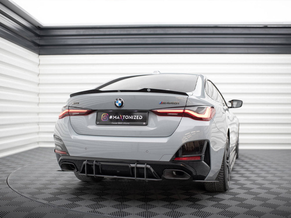 Street Pro Rear Side Splitters - BMW 4 Series (Gran Coupe M440i G26)