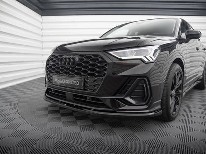 Front Splitter V.1 - Audi Q3 Sportback F3