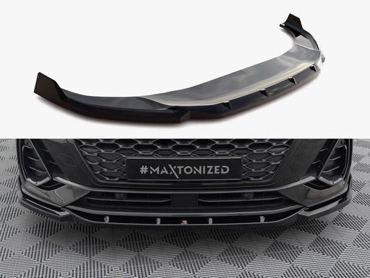 Front Splitter V.2 - Audi Q3 Sportback F3