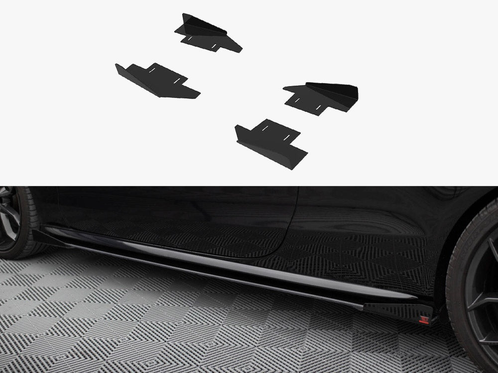 Side Flaps - Audi A5 / A5 S Line / S5 Coupe / Cabrio 8T / 8T Facelift