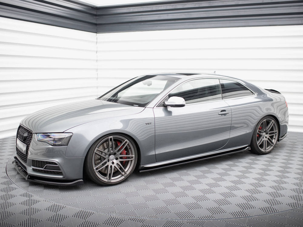 Side Skirt Diffusers V.2 - Audi S5 / A5 S Line Coupe 8T / 8T Facelift