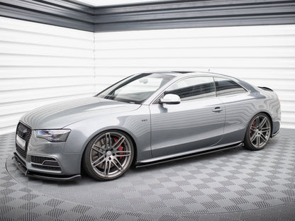 Side Skirt Diffusers V.2 - Audi S5 / A5 S Line Coupe 8T / 8T Facelift