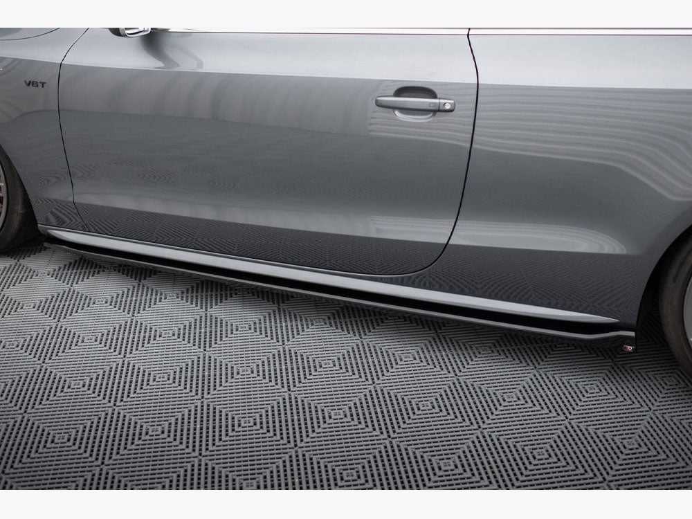 Side Skirt Diffusers V.2 - Audi S5 / A5 S Line Coupe 8T / 8T Facelift