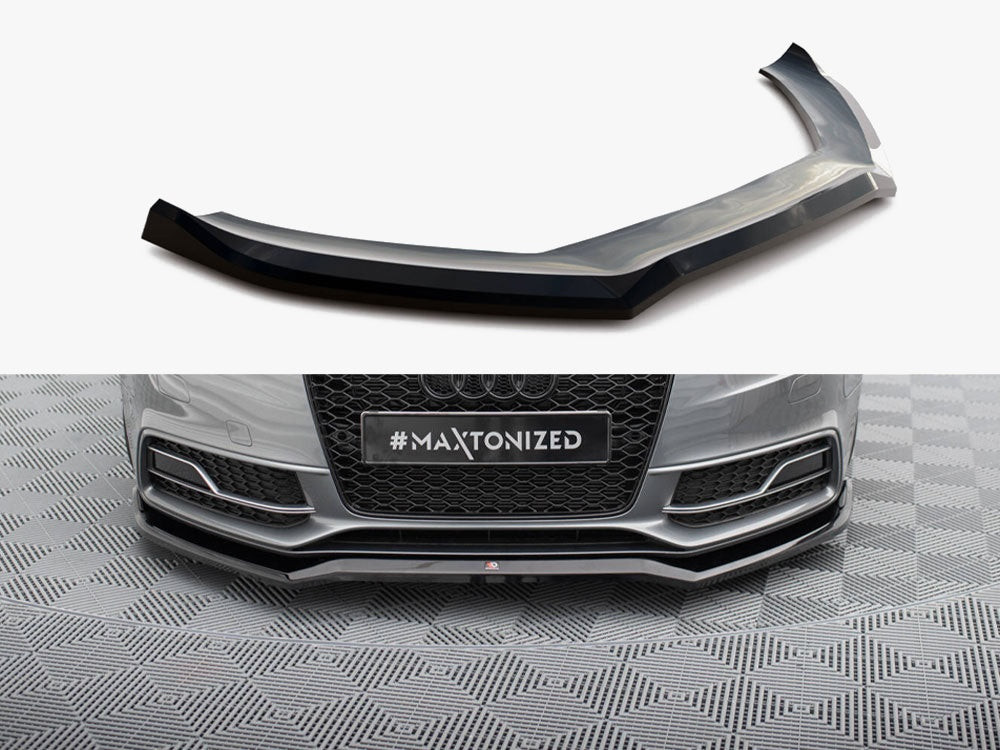 Front Splitter V.4 - Audi S5 / A5 S Line 8T Facelift