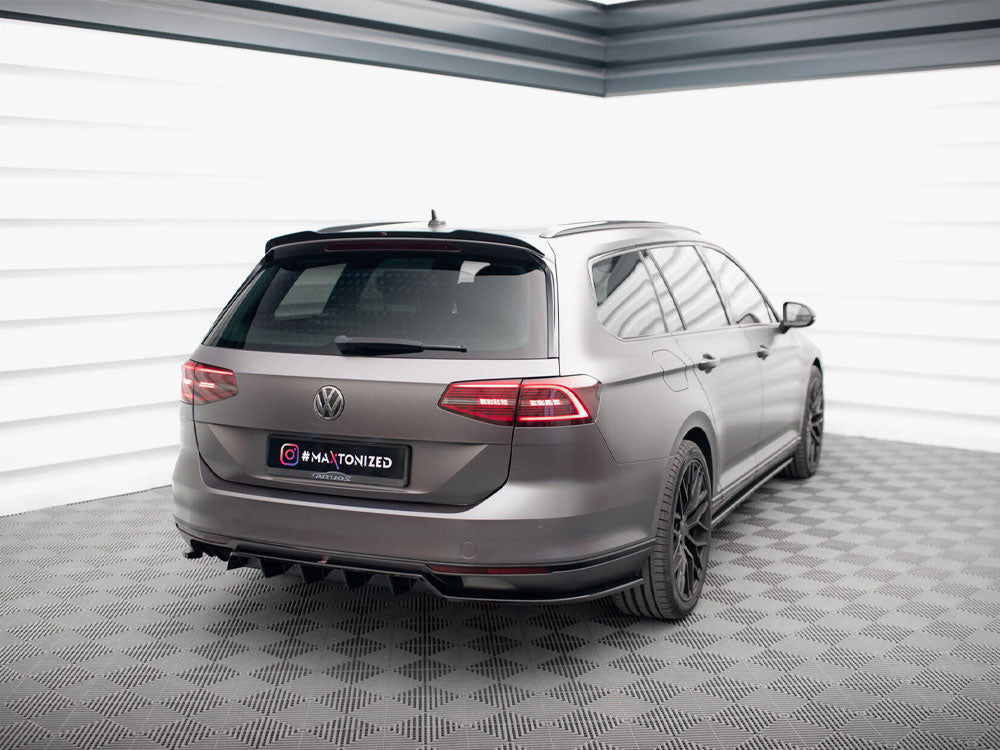 Rear Splitter (Vertical Bars) - Volkswagen Passat Sedan / Variant B8