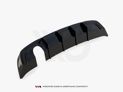 Rear Valance - Audi A3 Sportback 8V Facelift (Version with one exhaust tip on single Side)