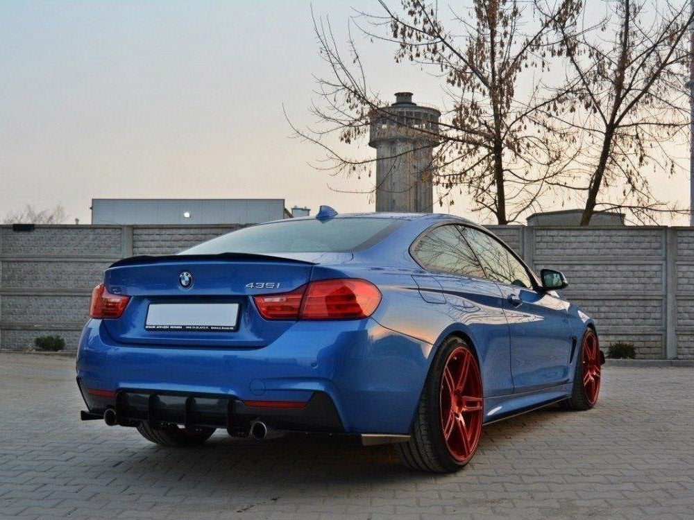 Rear Diffuser &amp; Rear Side Splitters - BMW 4 Series (Coupe / Gran Coupe / Cabrio M-Pack F32 / F36 / F33)