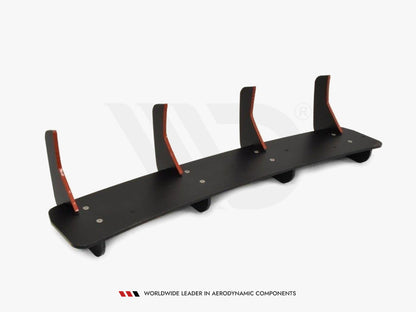 Rear Diffuser &amp; Rear Side Splitters - BMW 4 Series (Coupe / Gran Coupe / Cabrio M-Pack F32 / F36 / F33)