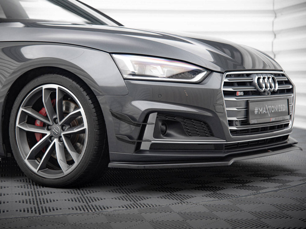 Front Bumper Wings (Canards) - Audi S5 / A5 S Line Coupe / Sportback F5