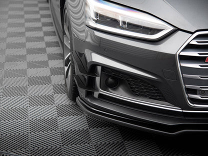 Front Bumper Wings (Canards) - Audi S5 / A5 S Line Coupe / Sportback F5